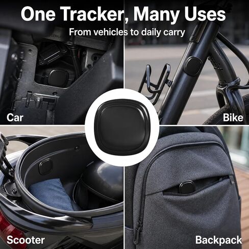 GPS Tracker for Vehicles, Mini Hidden Magnetic Car GPS Tracker, Global Coverage Real-Time Locator for Cars, Assets, Pets, Kids & Elderly, No Subscription, No Monthly Fee, No SIM Card Needed in Saudi Arabia