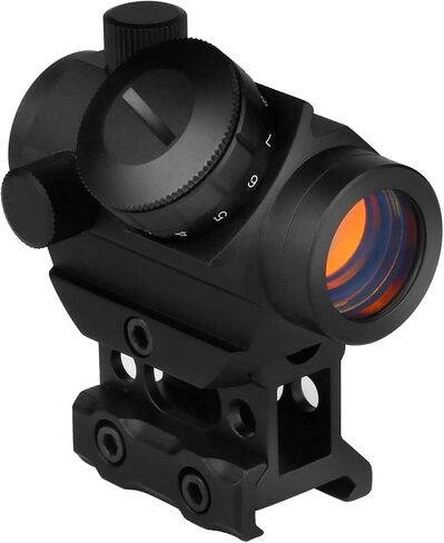 Red Dot Sight, 4 MOA Compact Red Dot Gun Sight Rifle Scope with 1 inch Riser Mount in Saudi Arabia