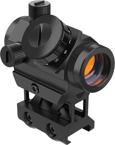 Feyachi Red Dot Sight للبندقية 4 MOA Red Dot Sight Scope مع حامل الناهض | مع 1 بوصة Riser Mount 4 MOA Red Dot Sight و11 إعدادات سطوع Red Dot in Kuwait
