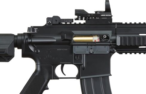 Full Set Airsoft AEG K418 Tactical RIS w/Adjustable Airsoft Stock - Battery, Charger, Red Dot Included in Saudi Arabia