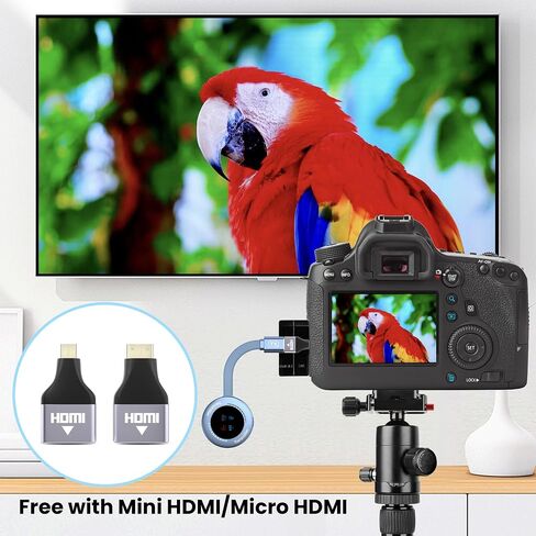 Wireless Hdmi Transmitter and Receiver, Wireless HD Extender Plug & Play Portable 2.4G/5G with LED Screen Wireless Hdmi Kit for Streaming Video and Audio to Monitor from Laptop/Pc/Tv Box/Projector in Saudi Arabia