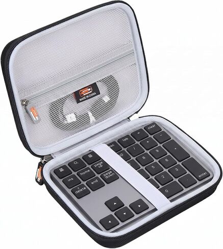 Legestori Hard EVA Carry Case for Bluetooth Number Pad | Compatible with Lekvey/iClever/Nulea/JOYEKY, Water-Resistance, Wireless Number Pad Protective Storage, Case Only in Saudi Arabia