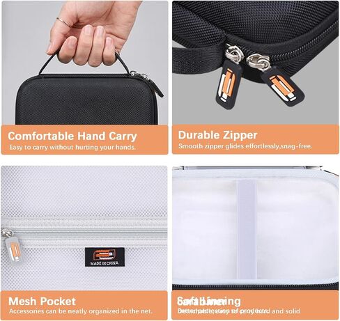 Legestori Hard EVA Carry Case for Bluetooth Number Pad | Compatible with Lekvey/iClever/Nulea/JOYEKY, Water-Resistance, Wireless Number Pad Protective Storage, Case Only in Saudi Arabia