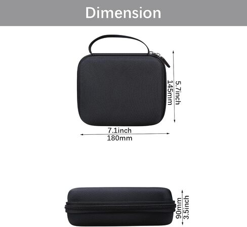Legestori Hard EVA Carry Case for Bluetooth Number Pad | Compatible with Lekvey/iClever/Nulea/JOYEKY, Water-Resistance, Wireless Number Pad Protective Storage, Case Only in Saudi Arabia