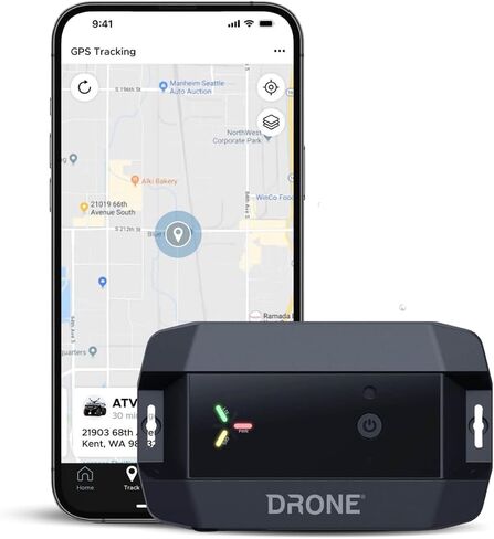 Drone XT Battery Powered Magnetic GPS Asset Tracker, Powered by AT&T LTE in Saudi Arabia