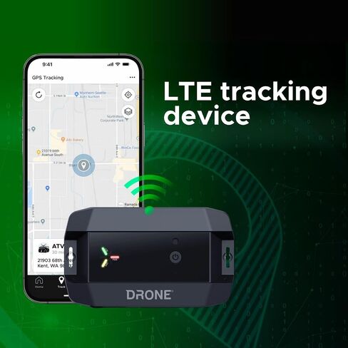 Drone XT Battery Powered Magnetic GPS Asset Tracker, Powered by AT&T LTE in Saudi Arabia