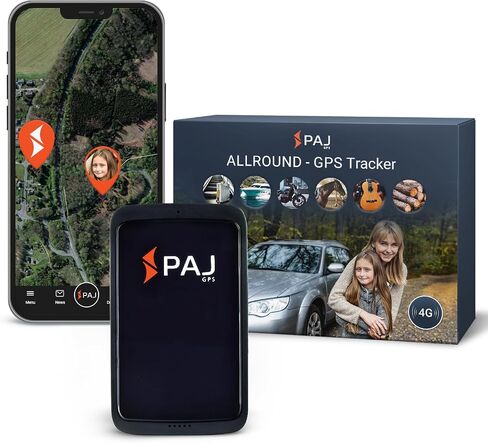 PAJ 4G GPS Tracker for Kids & Seniors with Real-Time Location Alerts | Up to 5 Days Battery - Live App Tracking - Geofence - Parent & Caregiver Monitoring - Subscription Required in Saudi Arabia