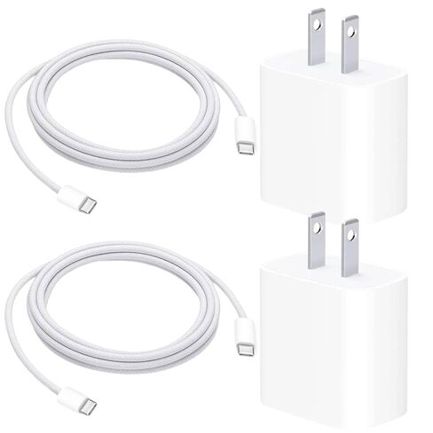 Airpods Pro 2nd/3rd Gen Charger, 20W USB-C Airpods 4 Charging Cord, USB C to usb c Woven Cable for NEW AirPod Pro 3 (2025), Max 2 Wireless Earbuds, iPhone 17/17E/16/16E/15 Charging Cord Power Adapter in Saudi Arabia