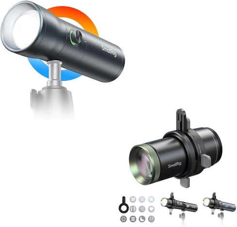 Bundle: SmallRig RF 10C Photography Flashlight, SP Air Spotlight 36° Optical in Saudi Arabia
