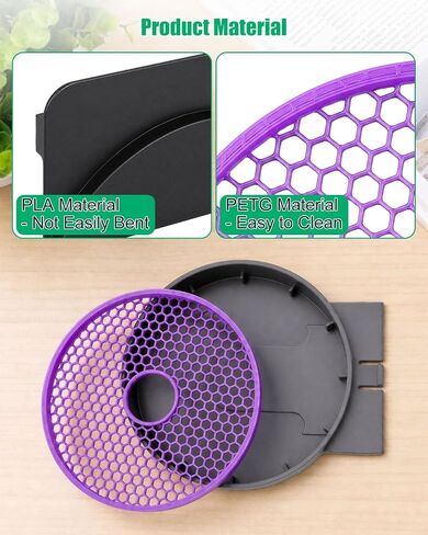 Over-sized Drip Tray Compatible with Ninja Slushie Machine Accessories | Countertop Protector Mat Fit for Ninja SLUSHi FS300 FS301 Accessories, Drip Tray with Handle Cover and Label Clip in Saudi Arabia