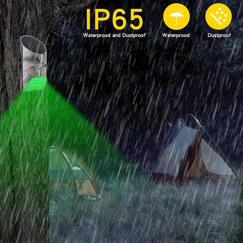 Feeder Hog Light Vizzlema Outdoor Solar Feeder Light for Hunting with Motion Sensor and Green Light for Game Animal Hunting in Kuwait