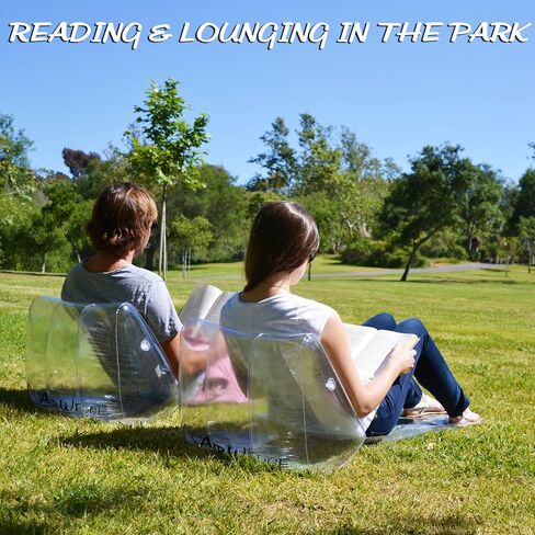 GoFloats AirWedge Inflatable Beach Chair - Relax with The Comfort of Air (2-Pack) in Saudi Arabia