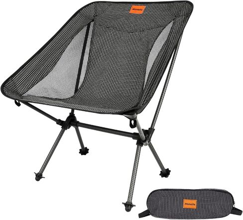 Camping Chair Carbon Fiber 1.6 lbs Ultralight Backpacking,Hiking | ultralight camping chair carbon fiber frame portable ultra light support up to 330 lbs Dyneema Blend Fabric easy to clean in Saudi Arabia