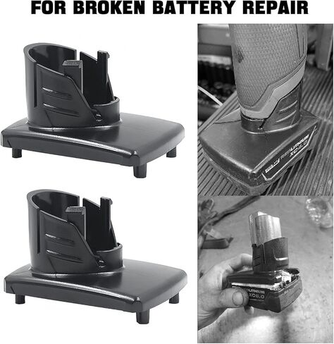 JAUKIST Battery Case Compatible with Milwaukee M12 Battery | Battery Case Cover for Milwaukee 12v 6.0AH 48-11-2460 ,4.0AH 48-11-2440 ,3.0 48-11-2402 2412 in Saudi Arabia