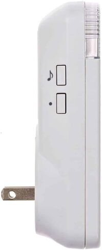LRA-DCRXS-L Plug-in Wireless Doorbell Chime Receiver | 1000’ Range, Flashing Strobe & Volume Control, Add-on Receiver for LRA Series Long Range Transmitters & Doorbell Kits in Saudi Arabia