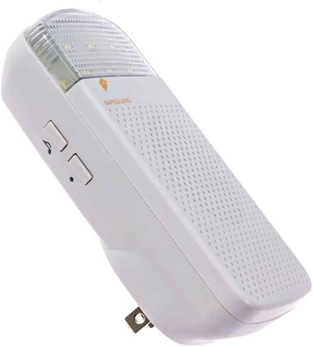 LRA-DCRXS-L Plug-in Wireless Doorbell Chime Receiver | 1000’ Range, Flashing Strobe & Volume Control, Add-on Receiver for LRA Series Long Range Transmitters & Doorbell Kits in Saudi Arabia