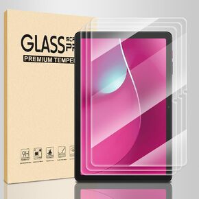 3 قطع واقي شاشة لجهاز T-Mobile REVVL Tab 2 10.1 بوصة، زجاج مقسى لجهاز REVVL Tab 2 5G، صلابة عالية الوضوح 9H سهلة التركيب ومضادة للخدش in Kuwait