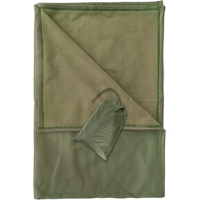 Poncho Liner Hoodie with Pocket Insulated Military Sleeping Bag Water Resistant for Outdoor Camping Travel Survival Hunting Car Emergency in Saudi Arabia