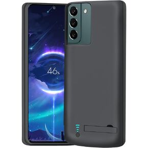 [2025 Version Battery Case for Samsung Galaxy S22, 4800mAh Rechargeable Extended Battery Charging/Charger Case, Add 100% Extra Juice (6.1 Inches) Black in Kuwait