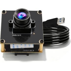 ELP 200FPS Global Shutter USB3.0 وحدة الكاميرا للكمبيوتر زاوية واسعة 2.1 ملم عدسة كاميرا ويب صغيرة UVC USB3.0/2.0 كاميرا كمبيوتر عالية السرعة Lightburn كاميرات 1200P/120fps HD/200fps AR0234 كاميرا ويب للكمبيوتر المحمول in Kuwait