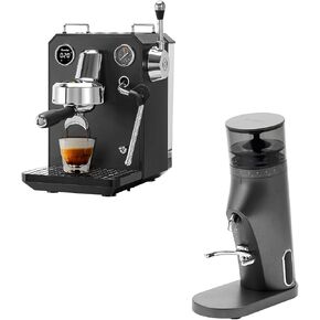Gemilai G3006 Espresso Machine with Conical Burr Grinder Set - Professional Home Barista Bundle with PID Temp Control & 60 Grind Settings - Perfect for Lattes, Cappuccinos & Beginner Latte Art in Saudi Arabia