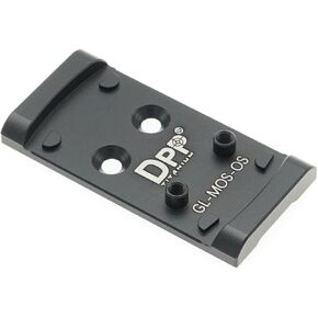 لوحة محول بصري تيتانيوم DPP متوافقة مع Glock Gen 3 إلى Gen 5 Standard MOS، Holosun 407K/507K/EPS/EPS Carry، Osight K/S/SE وRomeoZero in Kuwait