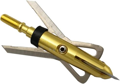 6Pcs Hunting Broadhead Crossbow X 100 Grain 2-Blade Archery Arrow Broadhead in Saudi Arabia