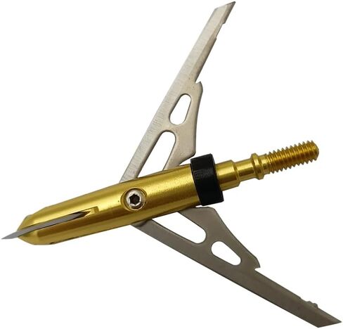 6Pcs Hunting Broadhead Crossbow X 100 Grain 2-Blade Archery Arrow Broadhead in Saudi Arabia