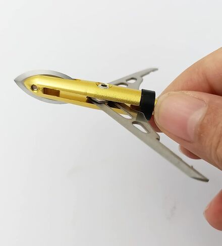 6Pcs Hunting Broadhead Crossbow X 100 Grain 2-Blade Archery Arrow Broadhead in Saudi Arabia