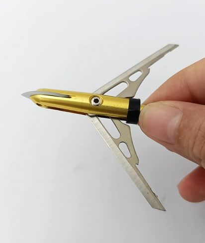 6Pcs Hunting Broadhead Crossbow X 100 Grain 2-Blade Archery Arrow Broadhead in Saudi Arabia
