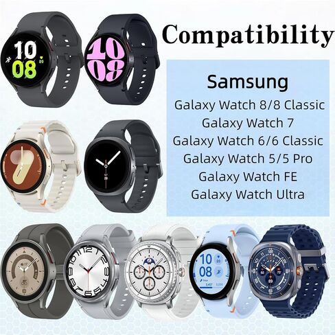 [2-Pack] USB-A Charger Cable for Samsung Galaxy Watch8/7/6/8 Classic/Ultra | Compatible with Samsung Galaxy Watch Ultra/7/6/6 Classic/5/5 Pro/FE, Magnetic Fast Charging Dock in Kuwait