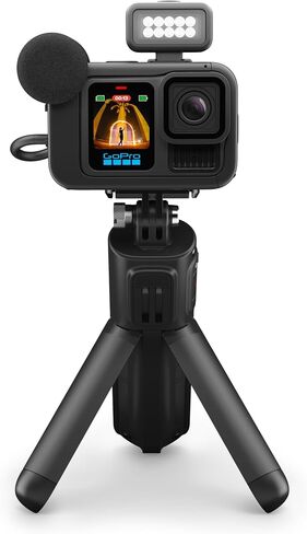 GoPro HERO13 Black Extended Power Bundle - Includes Dual Battery Charger, 3 Enduro Batteries, 64GB SanDisk microSD Card, Camera Case in Kuwait