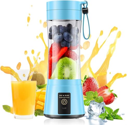 Portable Personal Size Mini Blender - Small Blender Make Smoothies & Shakes in Saudi Arabia