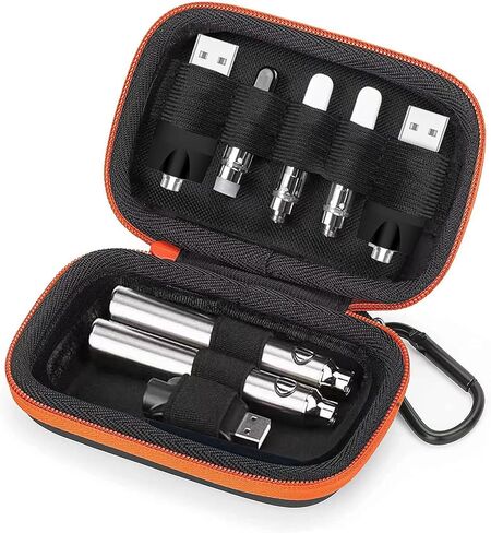 510 thread charger Storage Case, for styl USB disk pen thread Battery | Carrying Battery Bag Pen case Small Travel case, for usb thread charger, (Only Case) in Saudi Arabia