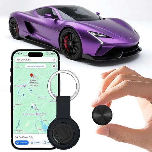 GPS Tracker for Vehiclotective Silicone Case, 1-Year Battery Life, Location History & Sharing in Saudi Arabia