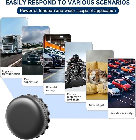 GPS Tracker for Vehicles No Monthly Fee,Tracker Device for Vehicles | Strong Magnetic Car Vehicle Tracking Anti-Lost,Real Time Car GPS Tracker,GPS Car Tracker Work with iOS and Android in Saudi Arabia
