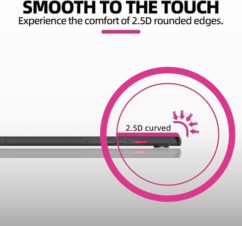3 Pack Screen Protector for T-Mobile REVVL Tab 2 10.1 Inch, Tempered Glass For REVVL Tab 2 5G，High Definition 9H Hardness Easy Installation Anti-Scratch in Kuwait