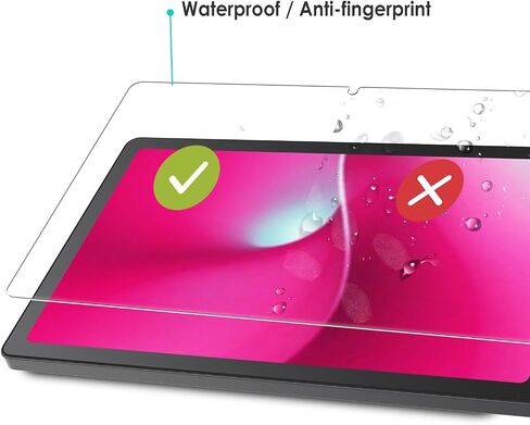 واقي شاشة WD&CD مكون من قطعتين متوافق مع T-Mobile REVVL Tab 2 10.1 بوصة 2025 | زجاج مقسى صديق للحافظة 【مضاد للخدش 】 【مضاد للفقاعات 】 【عالية الوضوح】 in Kuwait