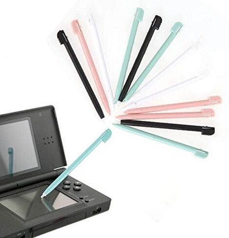 4pcs12pcs لون قلم اللمس القلم غمبد القلم لنينتندو NDS DS لايت DSL NDSL جديد (4pcs) in Kuwait