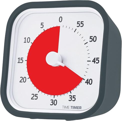 TIME TIMER 60 Minute MOD Education Edition ⁠— Visual Timer with Desktop Software for Kids Classroom Learning, Teachers Desk Clock, Study Tool and Office Meetings with Silent Operation (Sky Blue) in Saudi Arabia