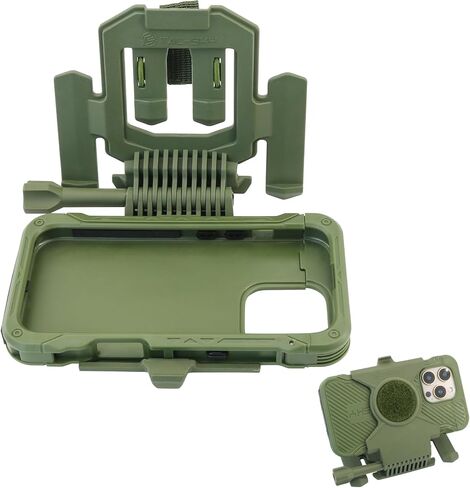 Tactical Phone Holder Plate for Molle Vest Adjust,Tactical Phone Case Only Compatible with iPhone 16 Pro Max Model in Saudi Arabia