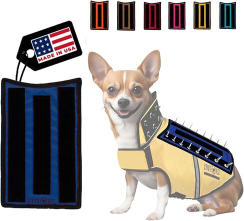 CoyoteVest HawkShield Stab-Resistant & Release Pad, XXS, Fluorescent Orange | Triple Layer Stab-resistant Protection & Release Pad Attachment for CoyoteVest or SpikeVest, Defense Against Birds of Prey in Saudi Arabia