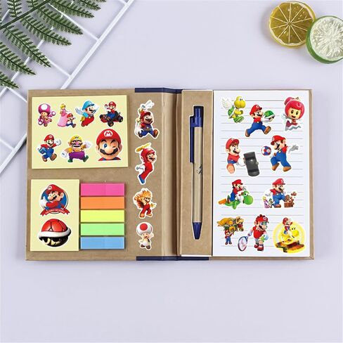 100pcs Cartoon Super Mario BROS. Stickers for Kids, Vinyl Waterproof Mario Decal for Water Bottle Laptop Toy Sticker for DIY Decorate Bumper Phone Hard Hat Kids Teens Gifts (Mar100) in Saudi Arabia