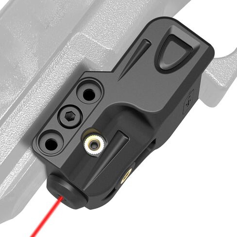 SOLOFISH Green/Red/Blue Laser with Strobe/Momentary for Railed Pistol | Compact Laser Beam Compatible with Picatinny Rail in Saudi Arabia