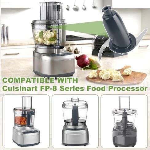 FP-8CB FP-8 Series 8 Cup Chopping Blade Fit for Cuisinart Food Processor | FP-8SV FP-8SVP1 FP-8GM FP-8MB FP-8GMWMP1 FP-8SVWMP1 FP-8P1 ONLY for 8 CUP in Saudi Arabia