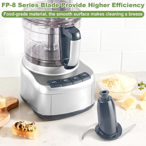 FP-8CB FP-8 Series 8 Cup Chopping Blade Fit for Cuisinart Food Processor | FP-8SV FP-8SVP1 FP-8GM FP-8MB FP-8GMWMP1 FP-8SVWMP1 FP-8P1 ONLY for 8 CUP in Saudi Arabia