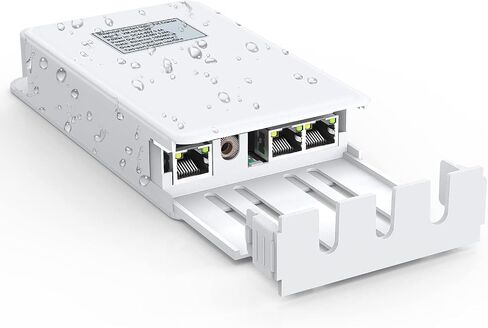 VIMIN 2-Port Gigabit PoE Extender, 1 in 2 Out Indoor PoE Repeater Support IEEE802.3af/at with 1000Mbps, Extend Additional 100m(328ft) of Power and Data Transmission, Plug & Play, Mini Size in Saudi Arabia