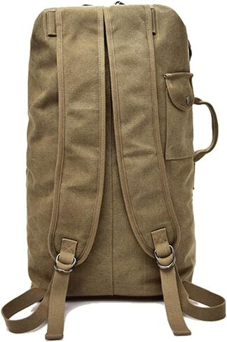 Large Capacity Travel Climbing Bag Tactical Military Duffel Bag Top Load Double Strap Canvas Backpack in Saudi Arabia