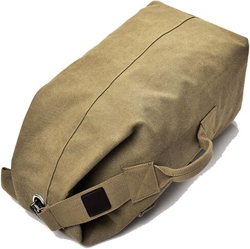 Large Capacity Travel Climbing Bag Tactical Military Duffel Bag Top Load Double Strap Canvas Backpack in Saudi Arabia