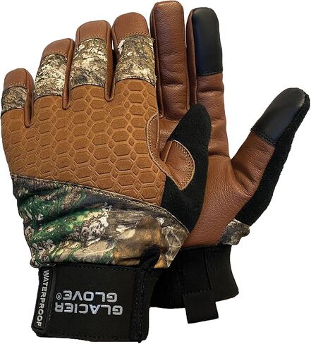 Glacier Glove Unisex Alaska Pro Waterproof Breathable Compatible Gloves Leather Thinsulate Lining for Hunting Fishing, Hiking in Saudi Arabia